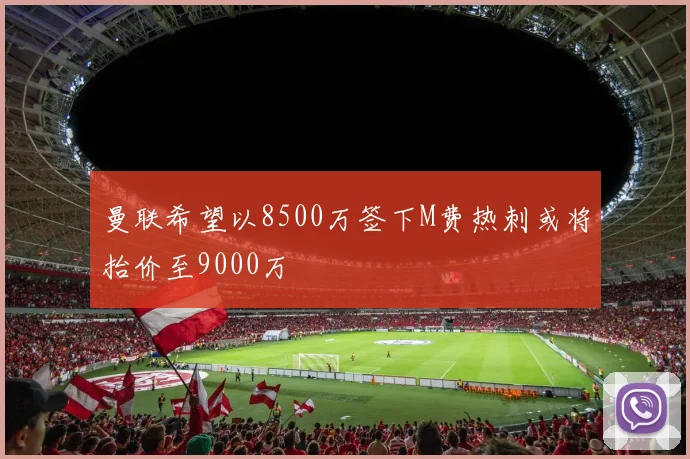 曼联希望以8500万签下M费热刺或将抬价至9000万